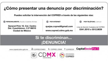 Denuncia por discriminación