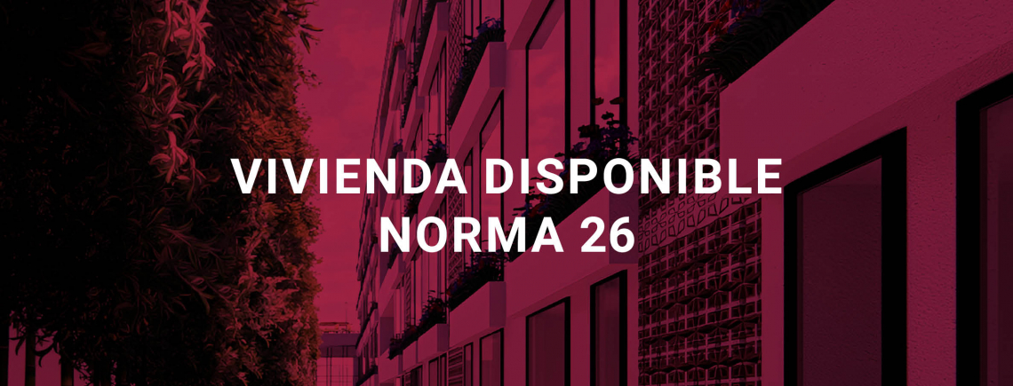 Vivienda disponible Norma 26